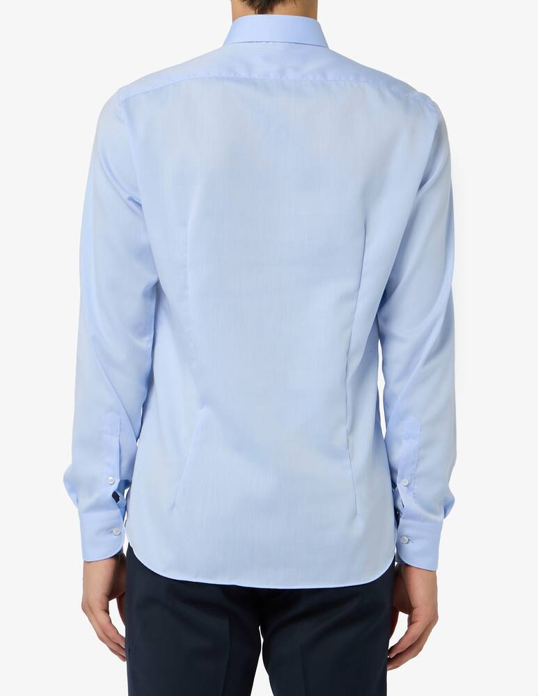 rinascente Sartoria Italiana Modern twill no iron shirt