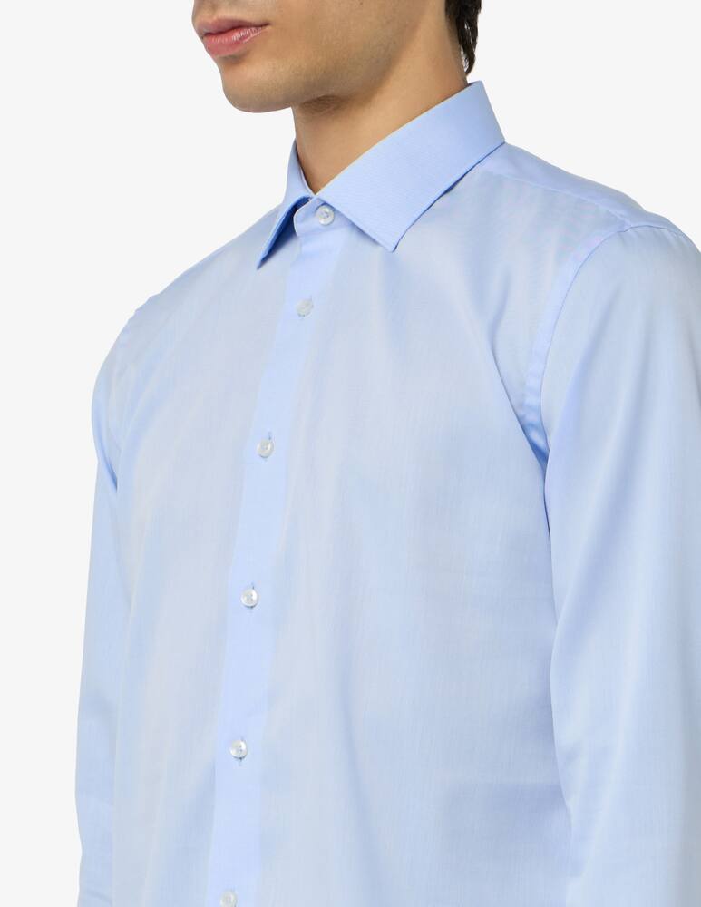 rinascente Sartoria Italiana Modern twill no iron shirt