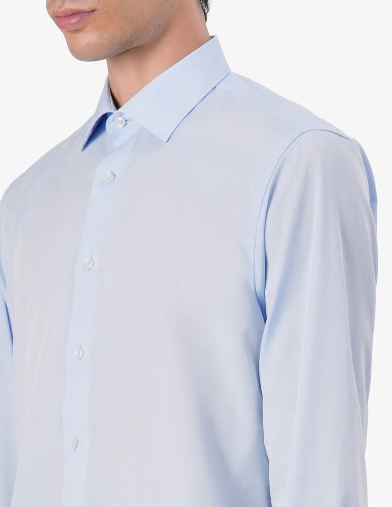 rinascente Sartoria Italiana Popeline no iron regular shirt