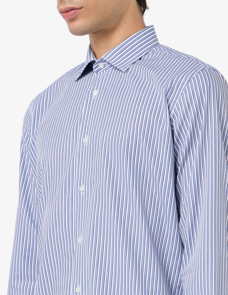 rinascente Sartoria Italiana Striped modern no iron shirt