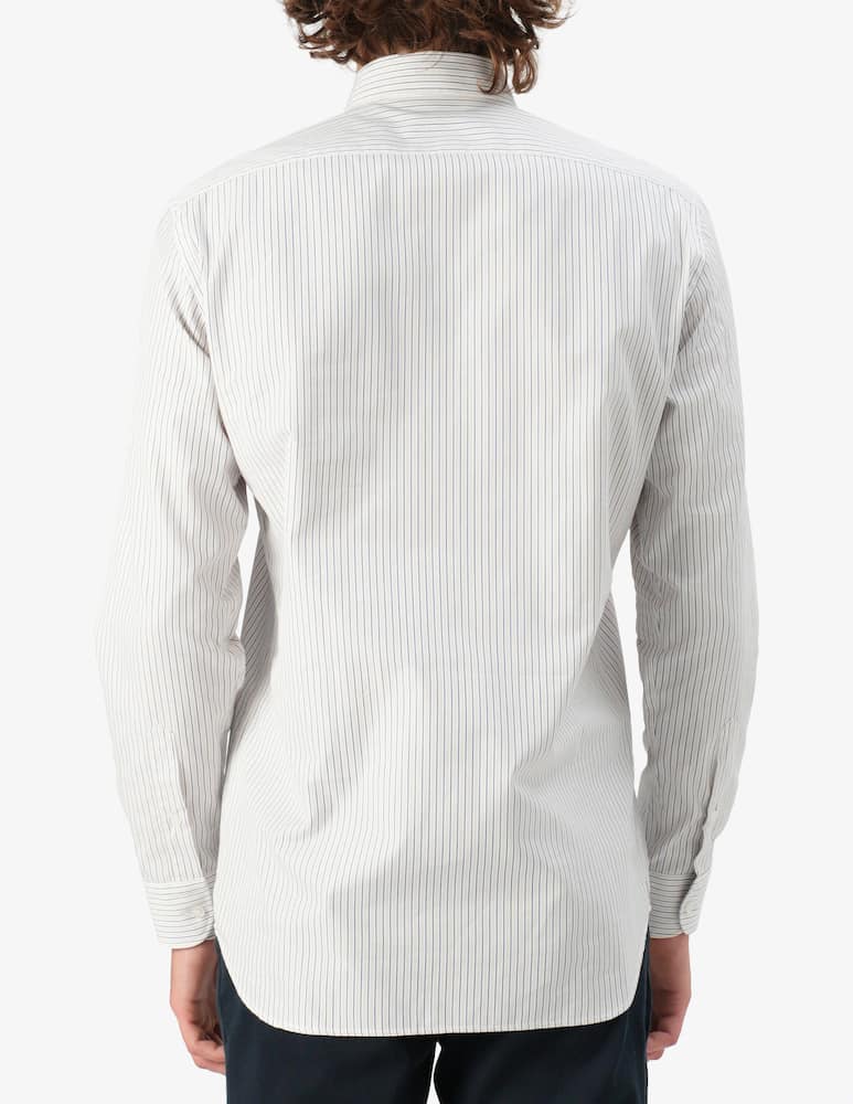 Sartoria Italiana Camicia regular a righe fancy doppio ritorto - immagine 3 Sartoria Italiana Camicia regular a righe fancy doppio ritorto - immagine 3