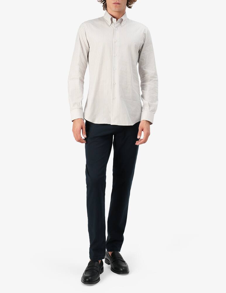 rinascente Sartoria Italiana Camicia modern a righe fancy doppio ritorto