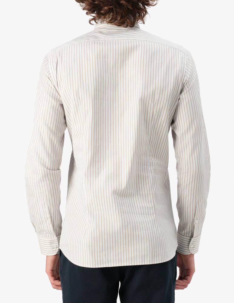 Sartoria Italiana Camicia modern a righe fancy doppio ritorto - immagine 3 Sartoria Italiana Camicia modern a righe fancy doppio ritorto - immagine 3
