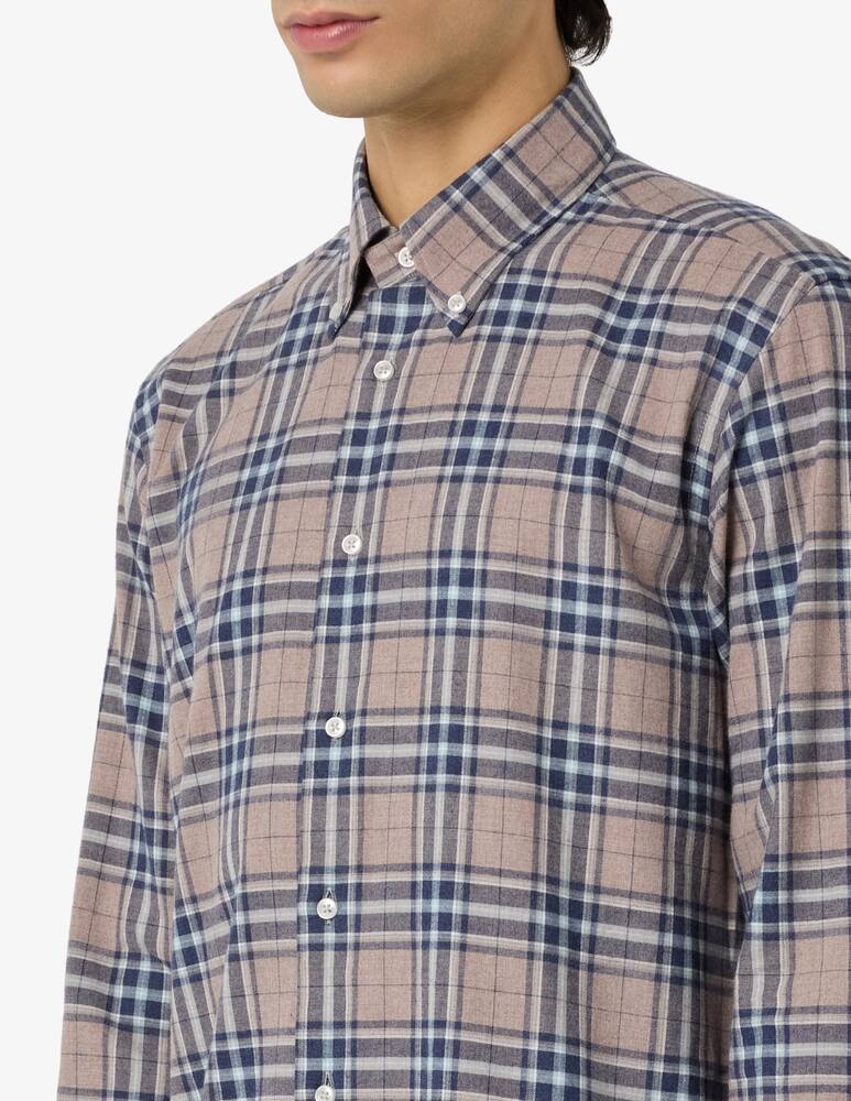 Sartoria Italiana Flanella check shirt - picture 4 Sartoria Italiana Flanella check shirt - picture 4