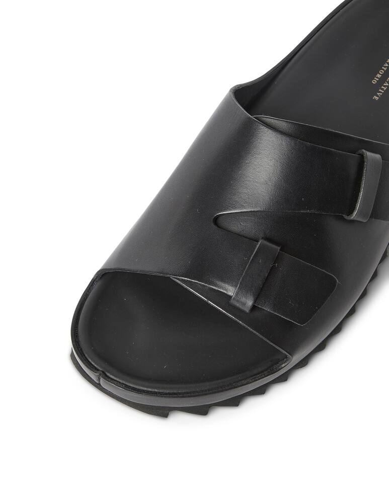 rinascente Officine Creative Ciabatte monofascia - nero