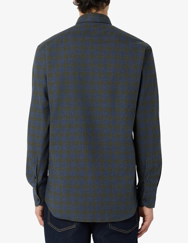 Sartoria Italiana Flanella tartan shirt - picture 3 Sartoria Italiana Flanella tartan shirt - picture 3