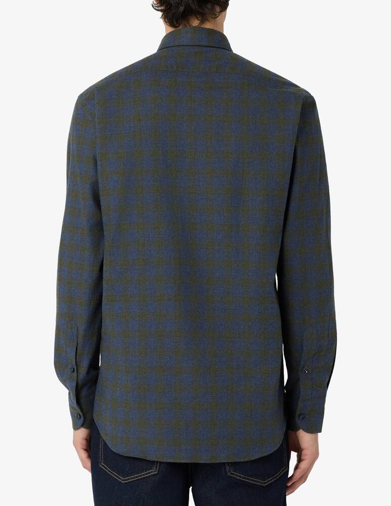 rinascente Sartoria Italiana Camicia in flanella fantasia tartan