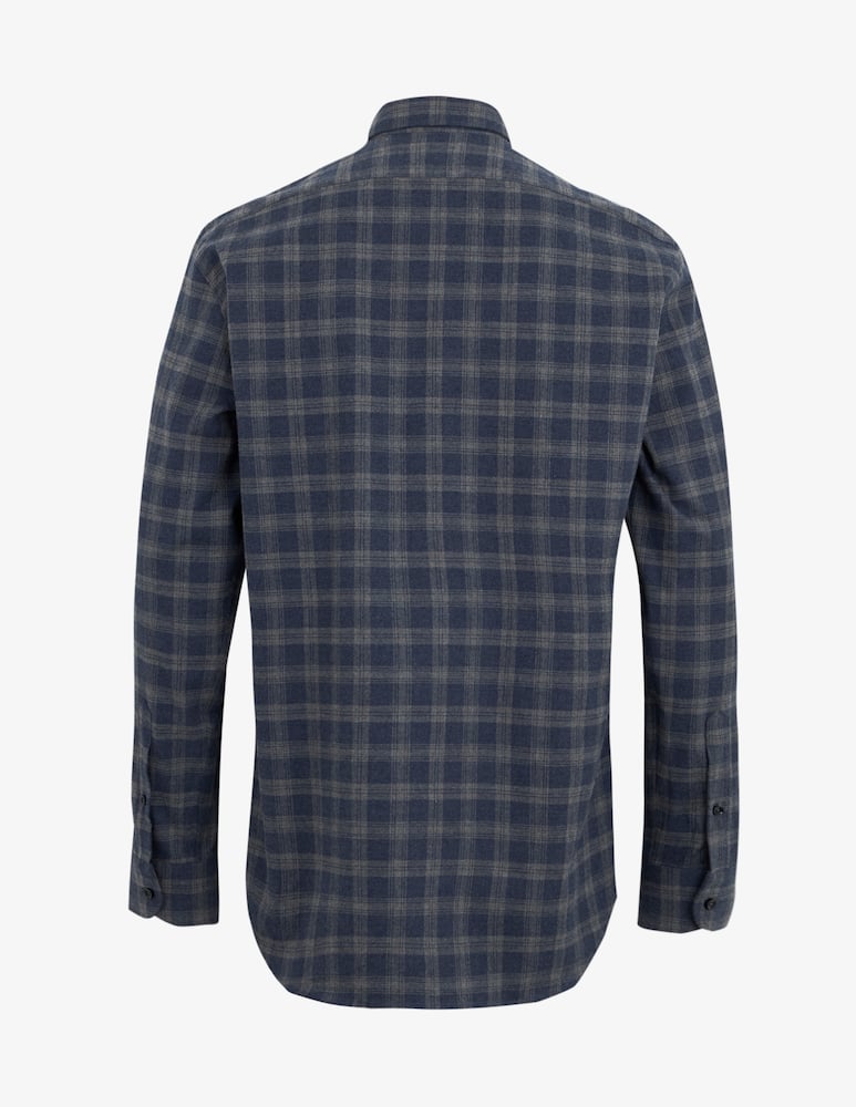 rinascente Sartoria Italiana Flannel tartan shirt