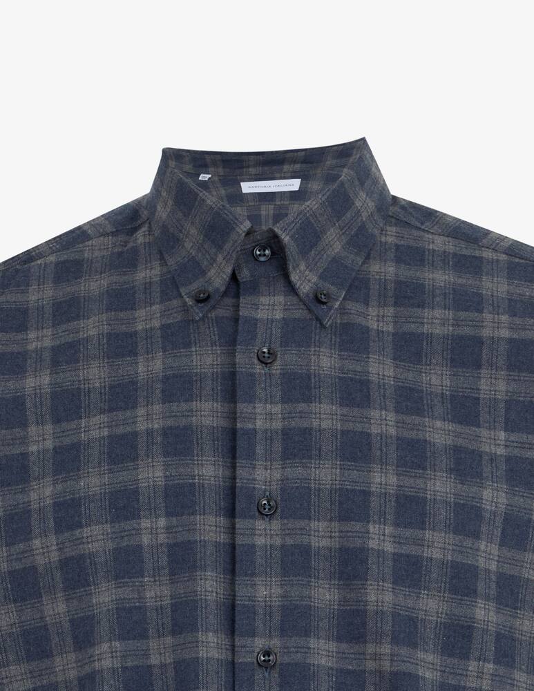 rinascente Sartoria Italiana Flannel tartan shirt