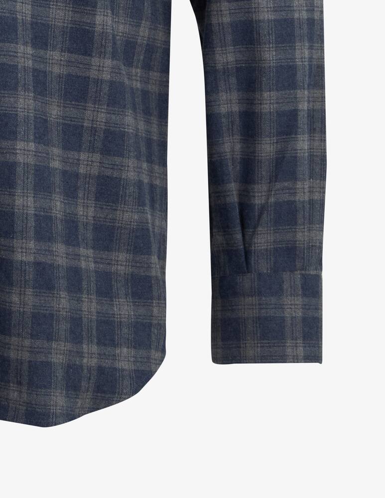 rinascente Sartoria Italiana Flannel tartan shirt