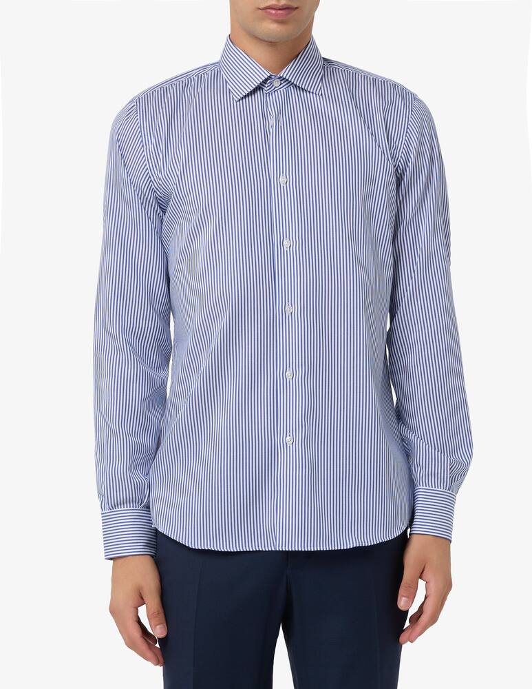 Sartoria Italiana Striped twill shirt - picture 1 Sartoria Italiana Striped twill shirt - picture 1