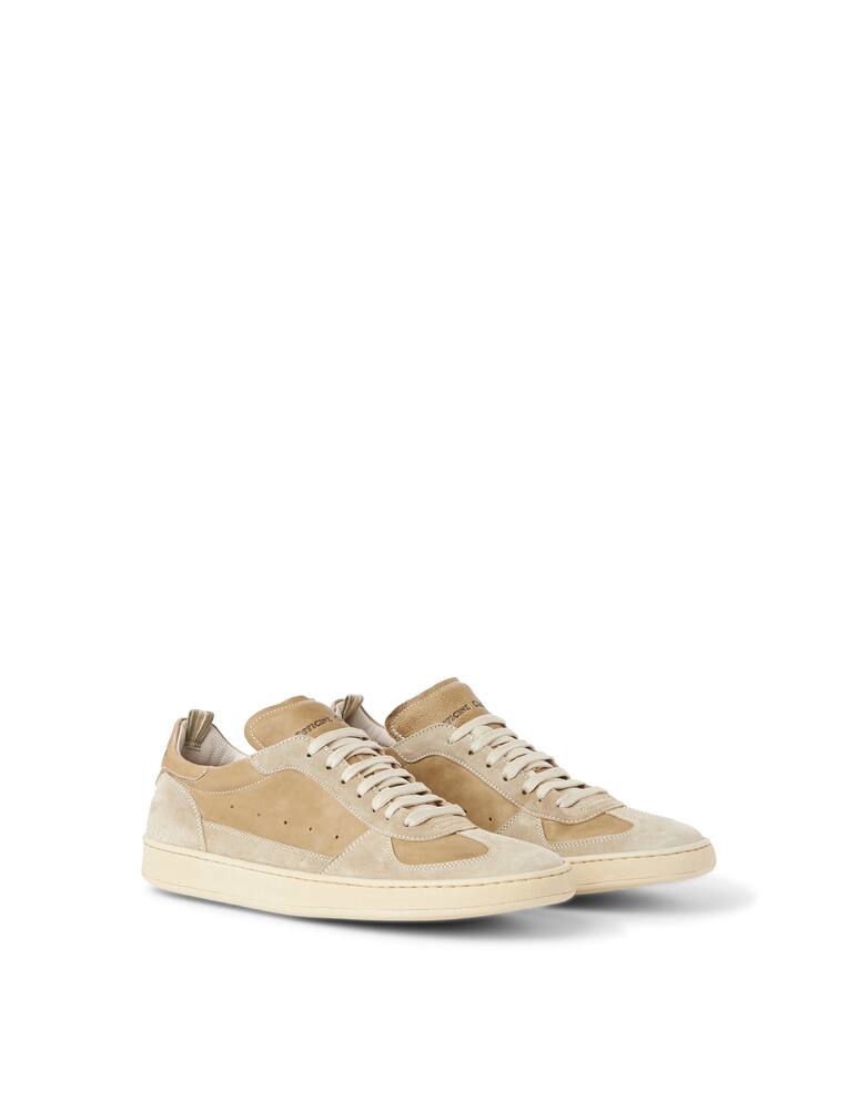 rinascente Officine Creative Leather suede sneakers - olive
