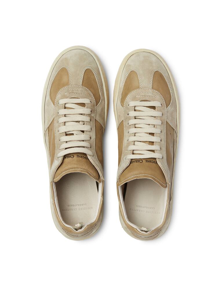 rinascente Officine Creative Leather suede sneakers - olive