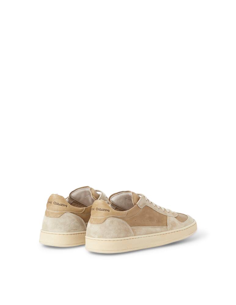rinascente Officine Creative Leather suede sneakers - olive