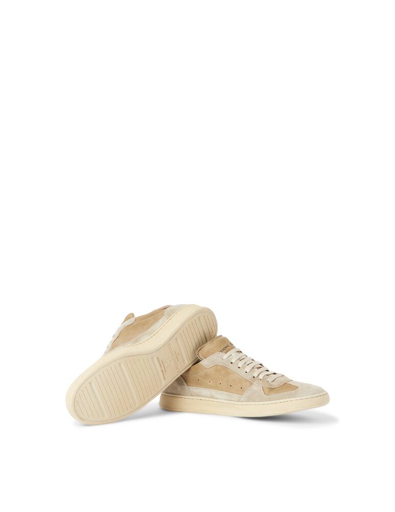 rinascente Officine Creative Leather suede sneakers - olive