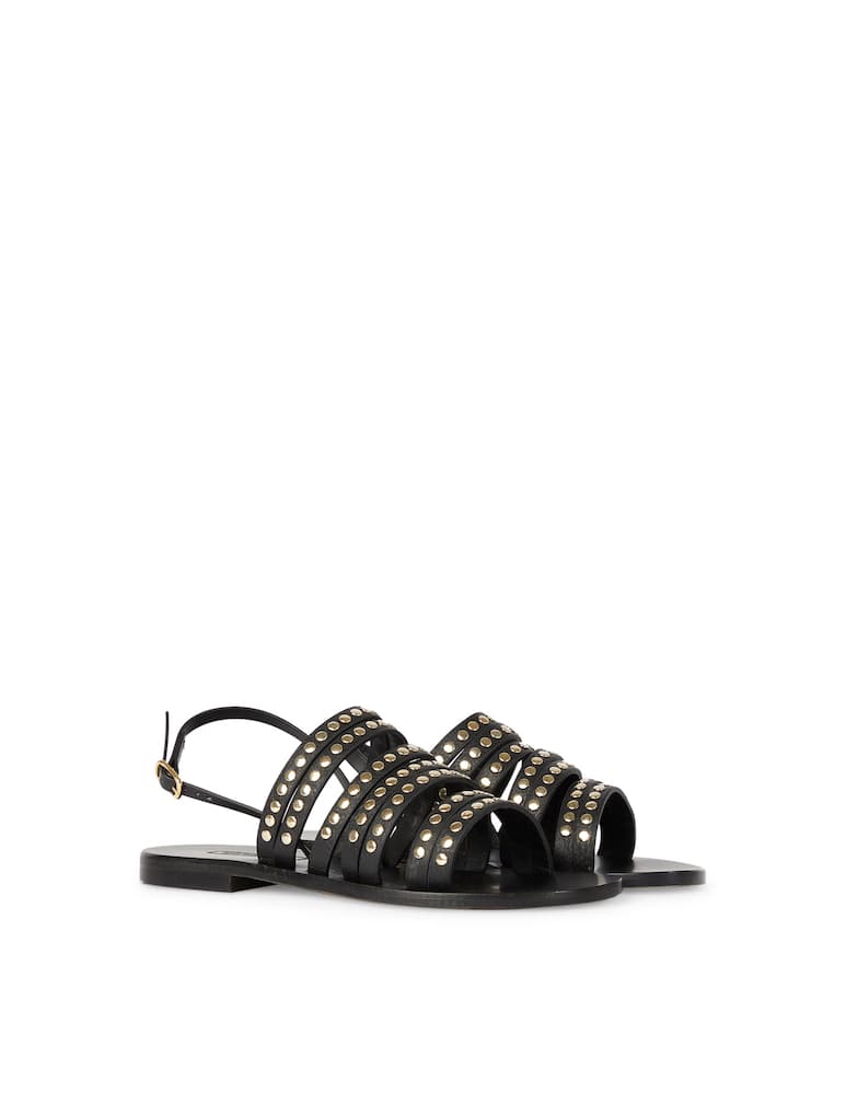 rinascente Nanni Milano Sandali multifascia borchie