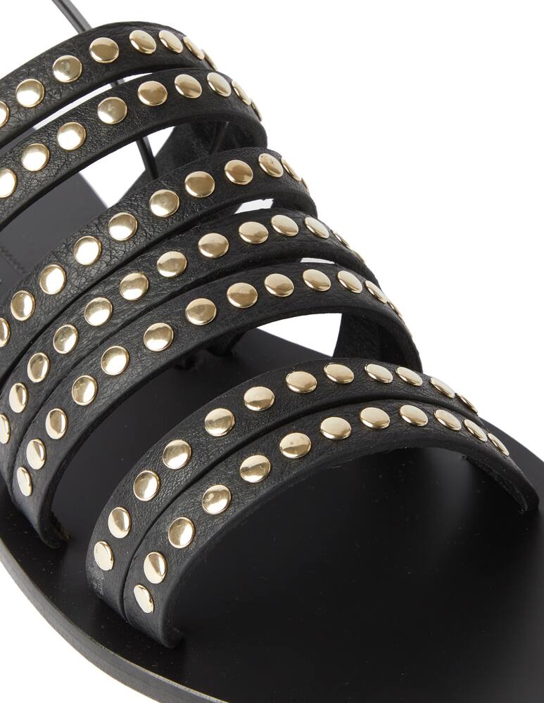 rinascente Nanni Milano Sandali multifascia borchie