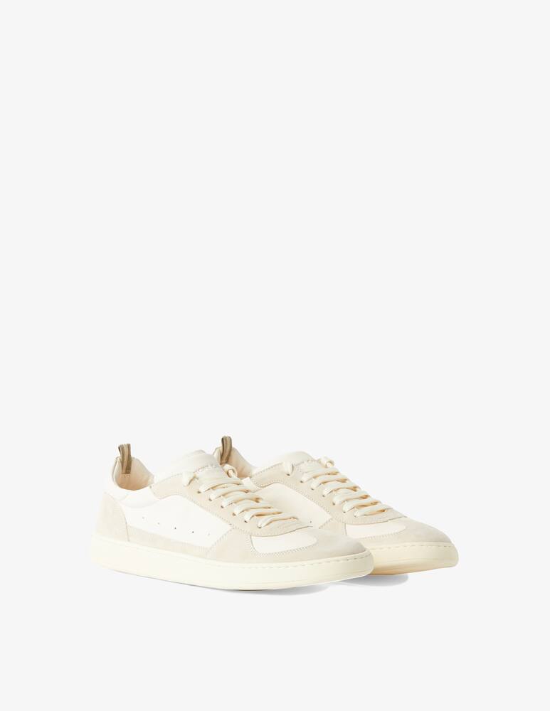 rinascente Officine Creative Sneakers in pelle e suede - bianco