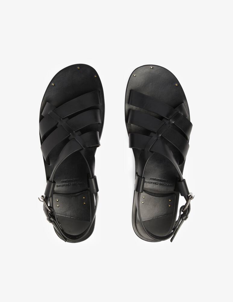 rinascente Officine Creative Weave slide - black