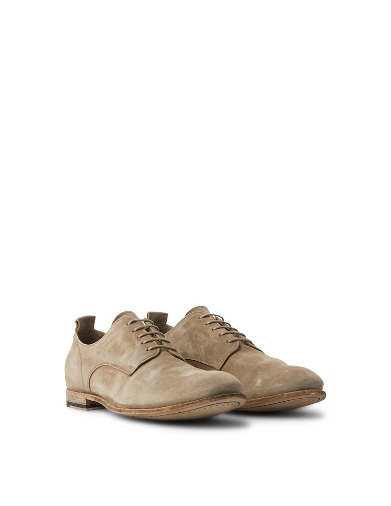 Officine Creative Derby suede shoes - grey - picture 2 Officine Creative Derby suede shoes - grey - picture 2