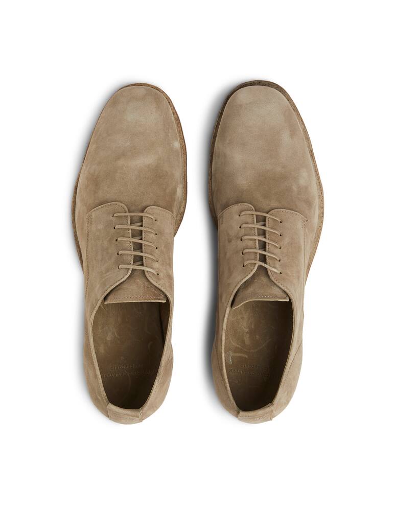 rinascente Officine Creative Derby suede shoes - grey