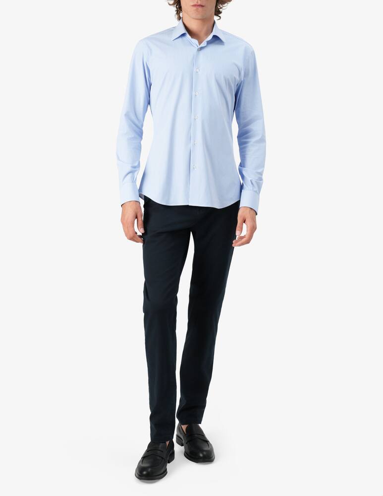 rinascente Sartoria Italiana Modern tecn stripe shirt