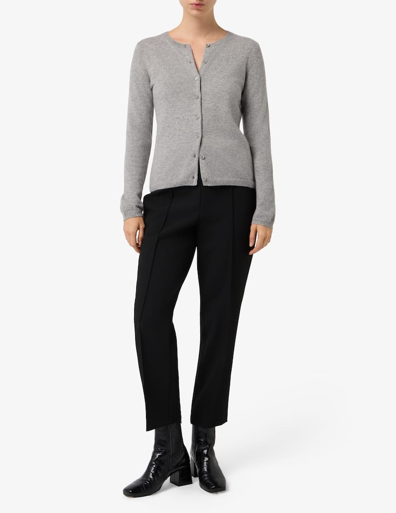 Pure Cashmere Coreana crew neck cardigan - picture 2 Pure Cashmere Coreana crew neck cardigan - picture 2