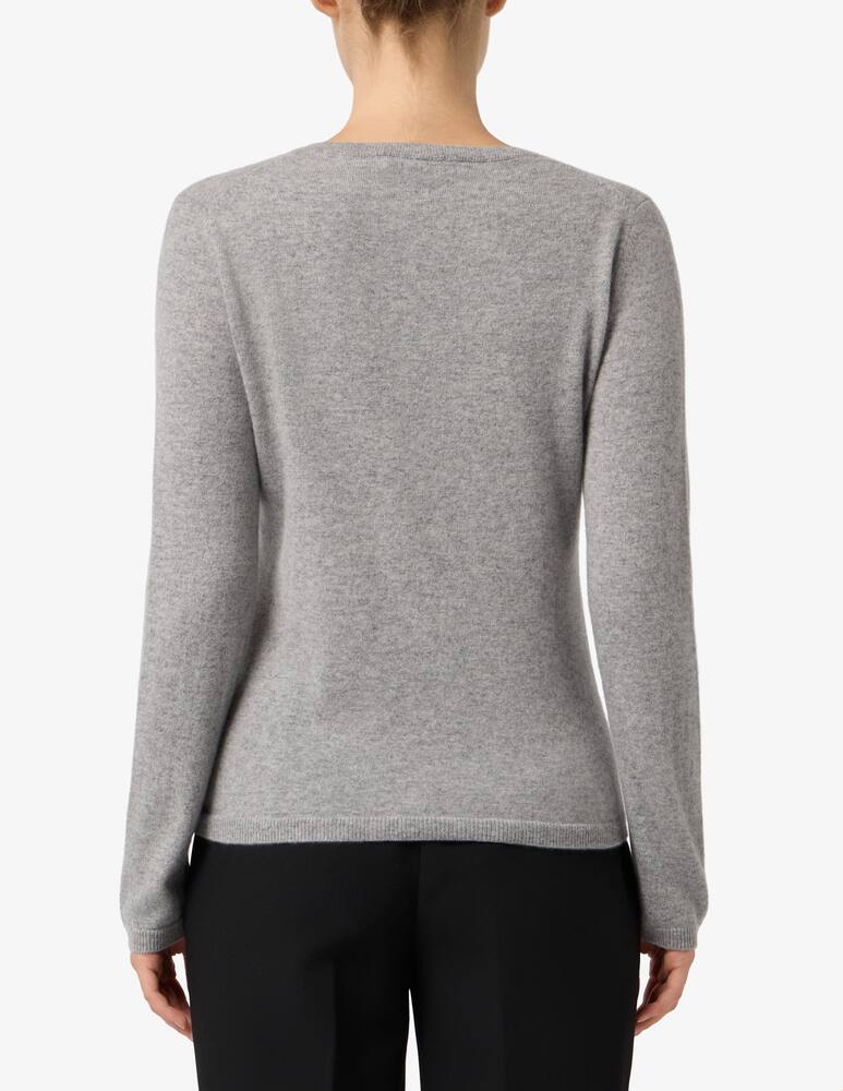 Pure Cashmere Coreana crew neck cardigan - picture 3 Pure Cashmere Coreana crew neck cardigan - picture 3