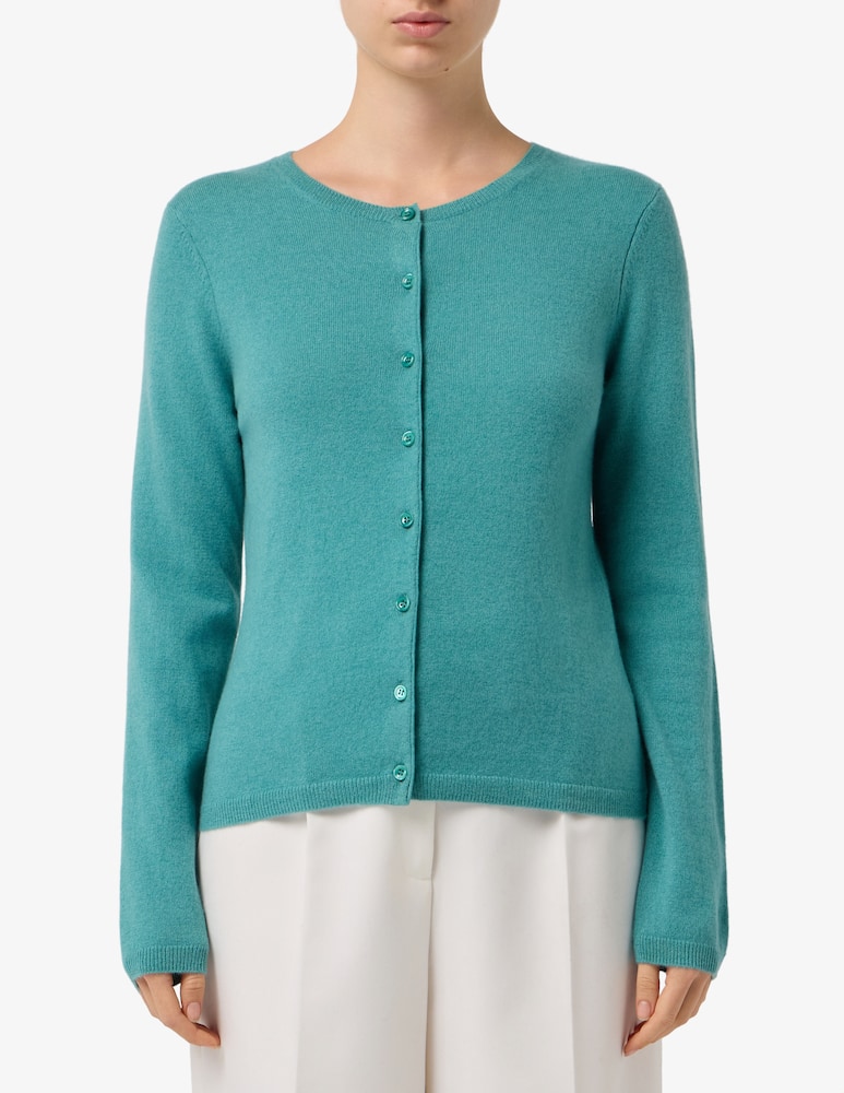 rinascente Pure Cashmere Cardigan scollo alla coreana