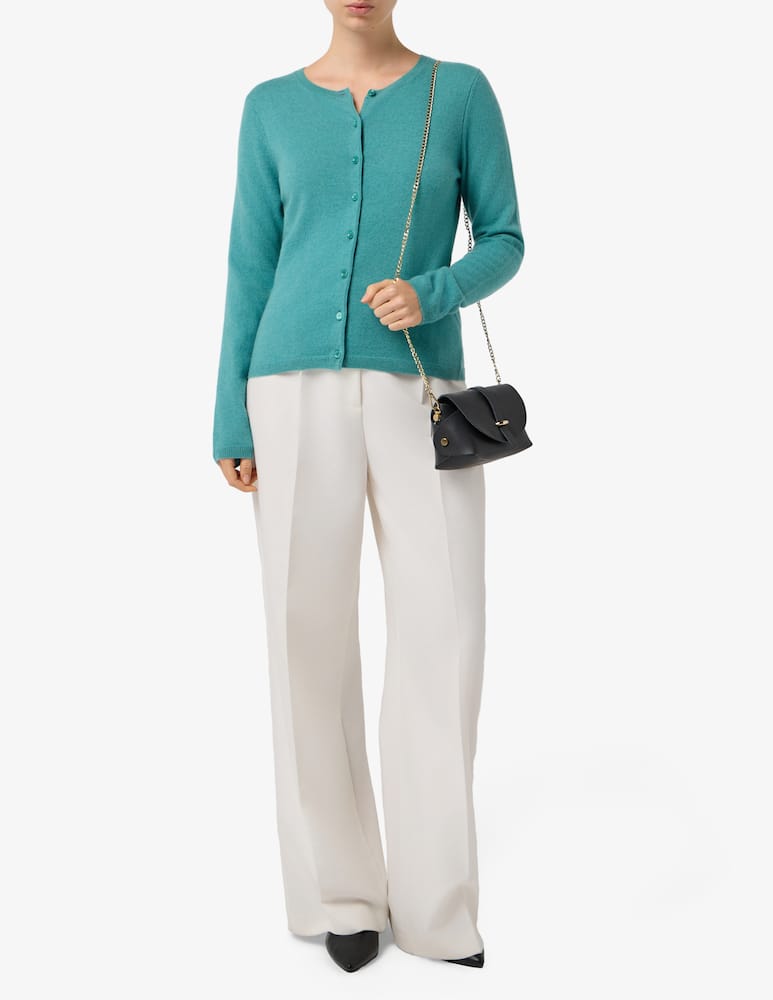 rinascente Pure Cashmere Cardigan scollo alla coreana