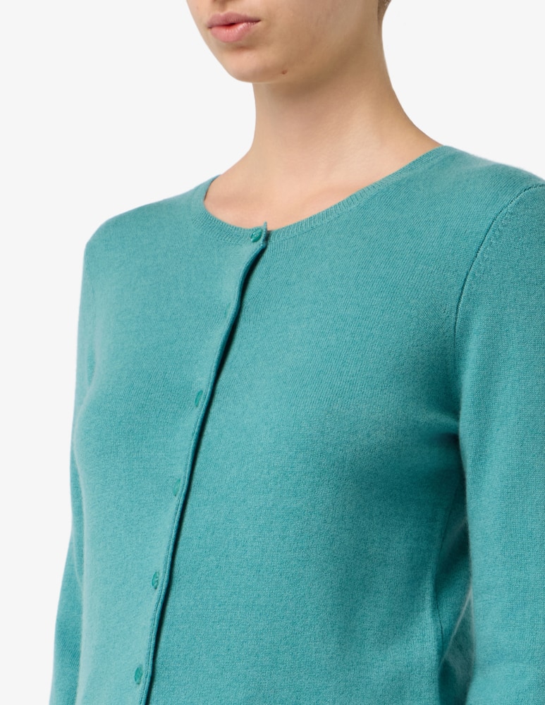 rinascente Pure Cashmere Cardigan scollo alla coreana