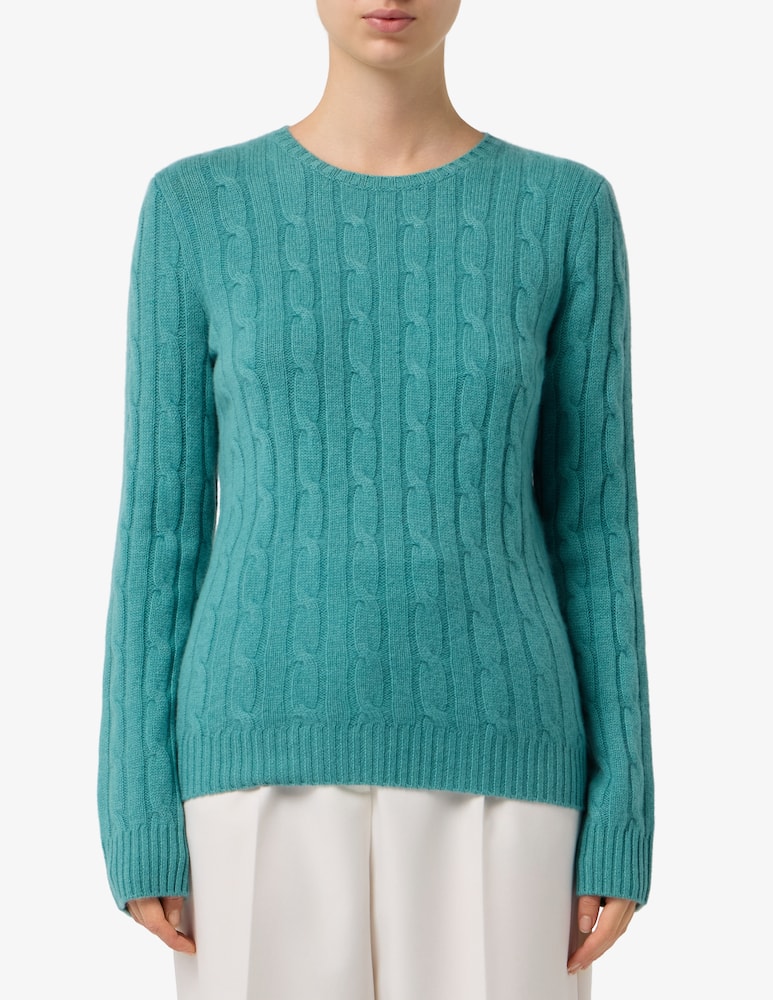 rinascente Pure Cashmere Cable knit jumper