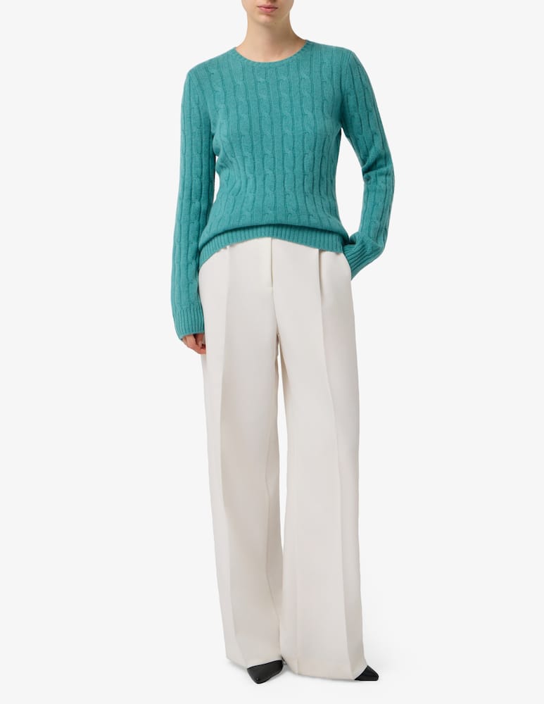 rinascente Pure Cashmere Cable knit jumper