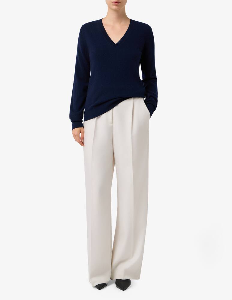 rinascente Pure Cashmere Basic v neck jumper