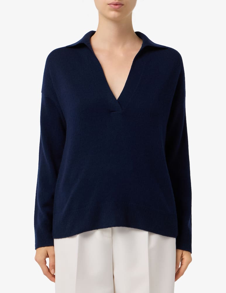 rinascente Pure Cashmere Maglione scollo polo