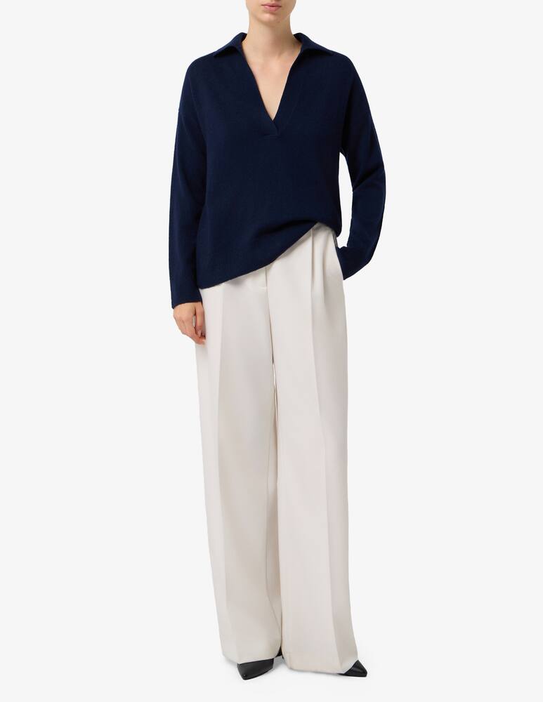 rinascente Pure Cashmere Maglione scollo polo