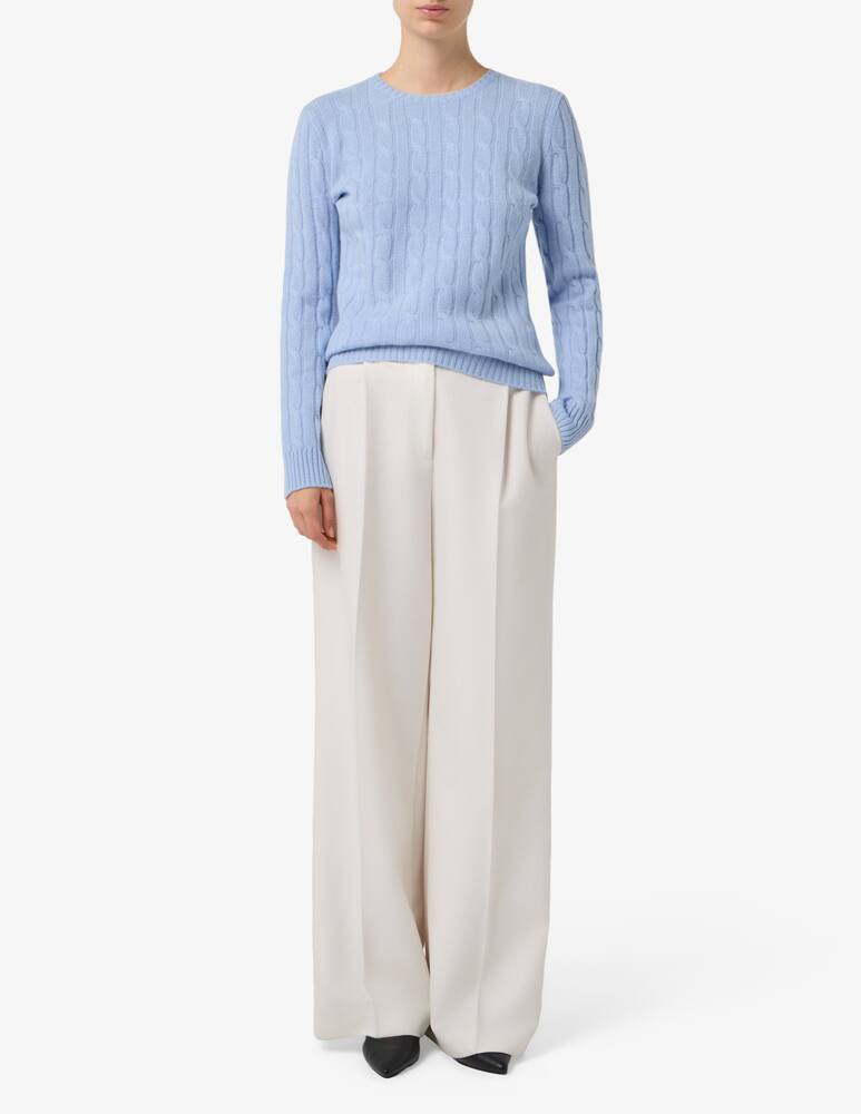 Pure Cashmere Cable knit jumper - picture 2 Pure Cashmere Cable knit jumper - picture 2