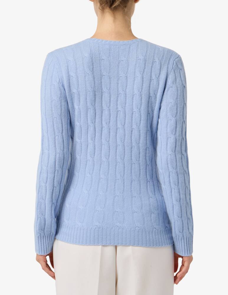 Pure Cashmere Cable knit jumper - picture 3 Pure Cashmere Cable knit jumper - picture 3
