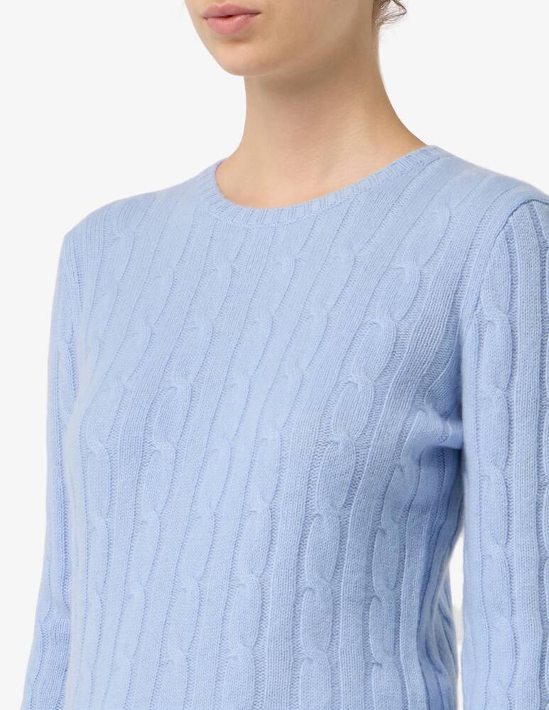 Pure Cashmere Cable knit jumper - picture 4 Pure Cashmere Cable knit jumper - picture 4
