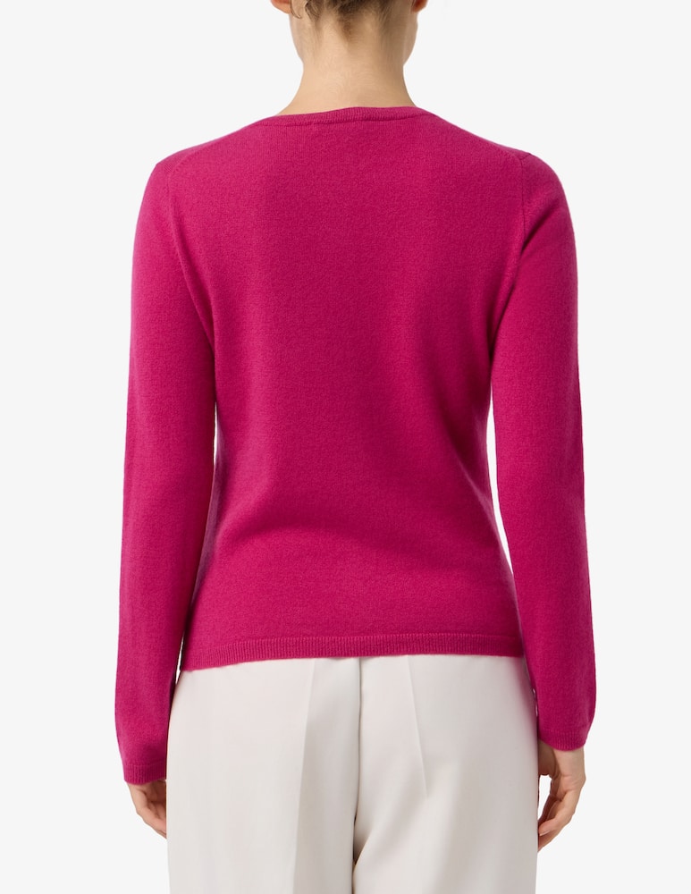 Pure Cashmere Coreana crew neck cardigan - picture 3 Pure Cashmere Coreana crew neck cardigan - picture 3