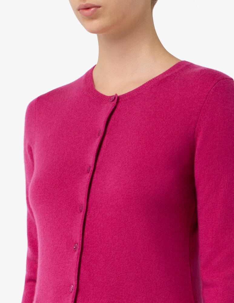 rinascente Pure Cashmere Coreana crew neck cardigan