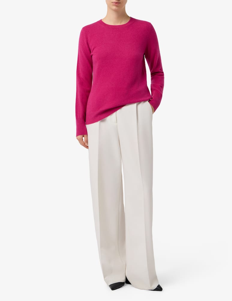 Pure Cashmere Basic crew neck jumper - picture 2 Pure Cashmere Basic crew neck jumper - picture 2