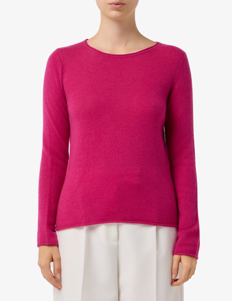 rinascente Pure Cashmere Ribbed crewneck jumper