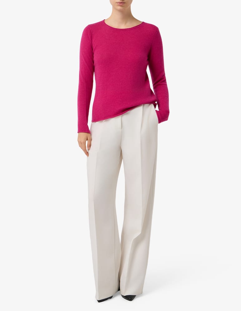 rinascente Pure Cashmere Ribbed crewneck jumper