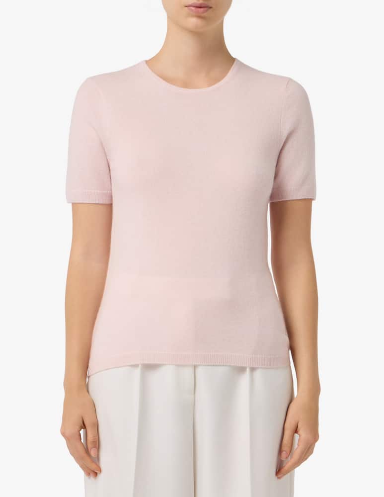 rinascente Pure Cashmere Round neck short sleeve top