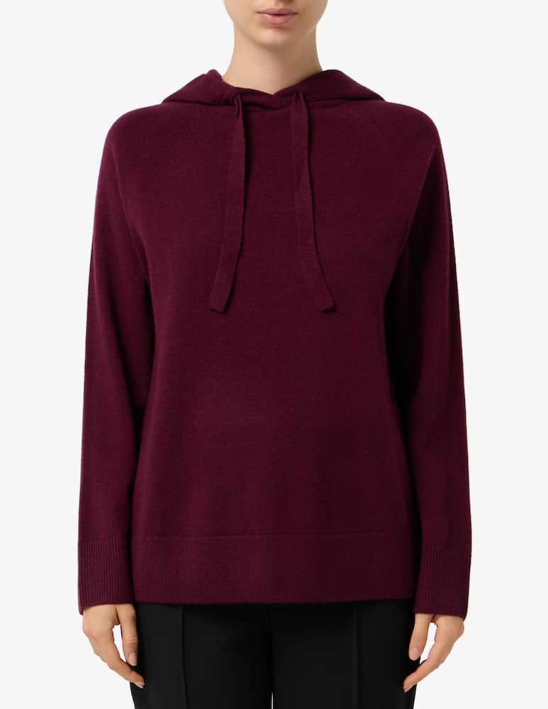 rinascente Pure Cashmere Hooded knit jumper