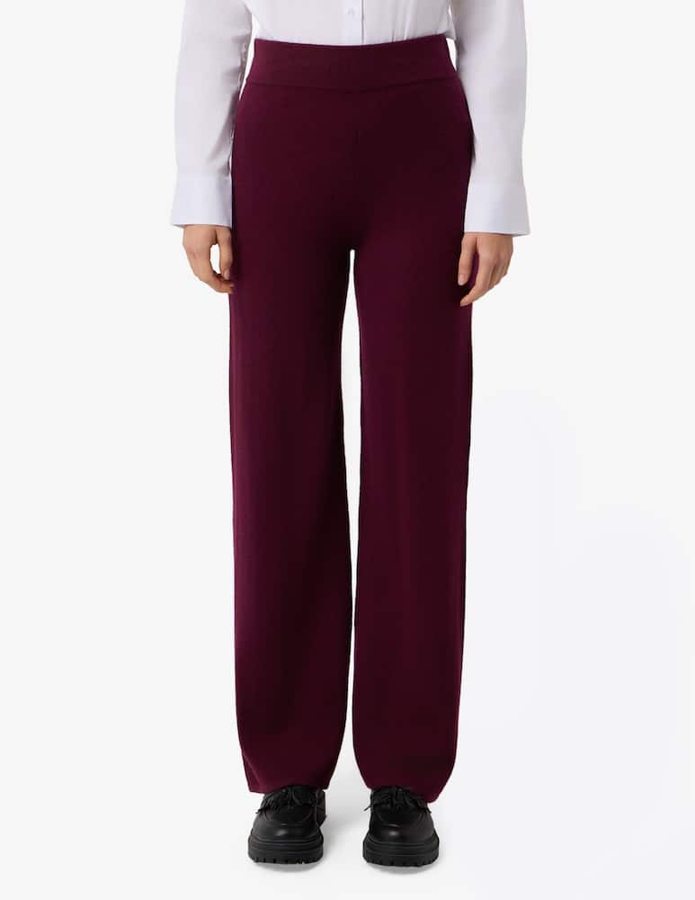 Pure Cashmere Jogging knit trousers - picture 1