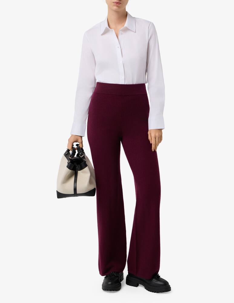 Pure Cashmere Jogging knit trousers - picture 2