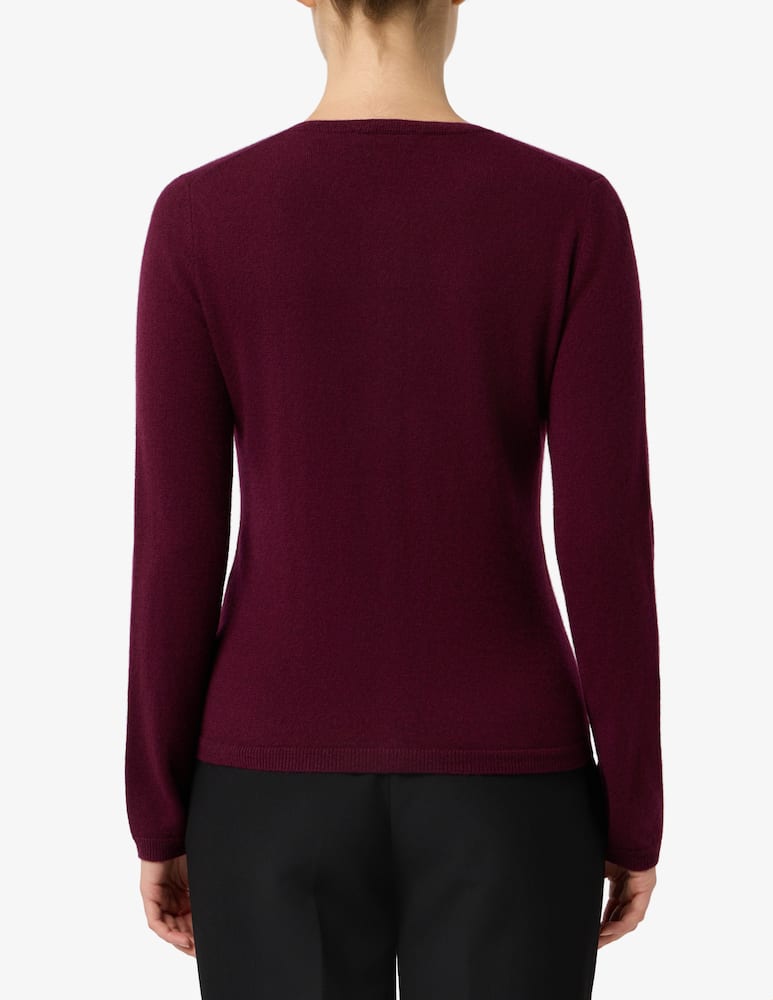 rinascente Pure Cashmere Coreana crew neck cardigan