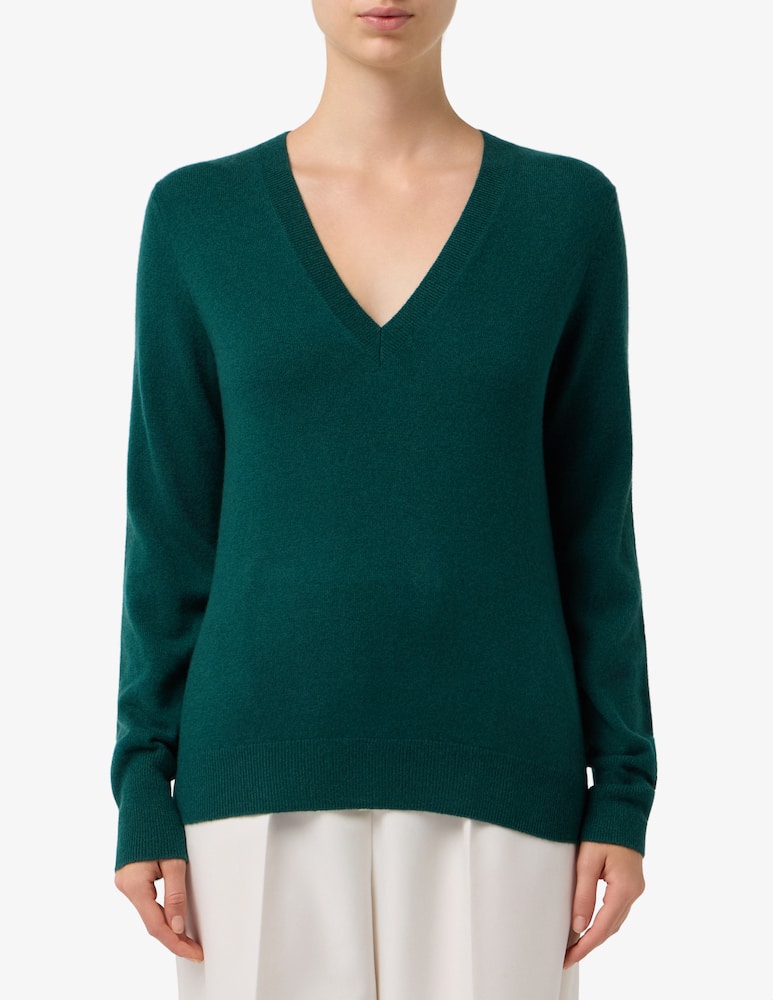 rinascente Pure Cashmere Basic v neck jumper